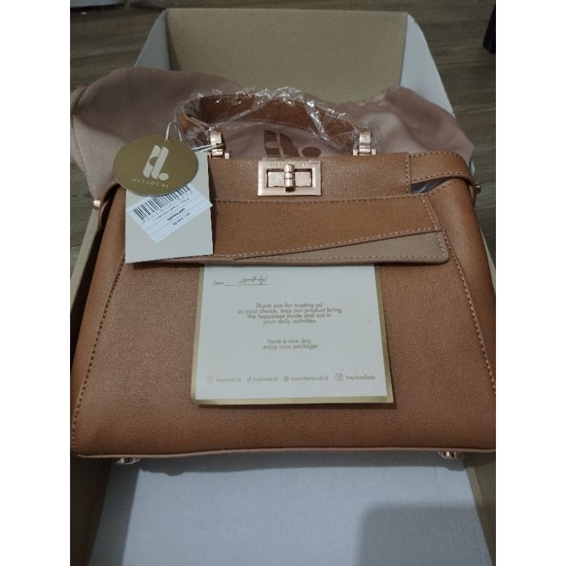 Heylocal's Sylvaine Bag Caramel