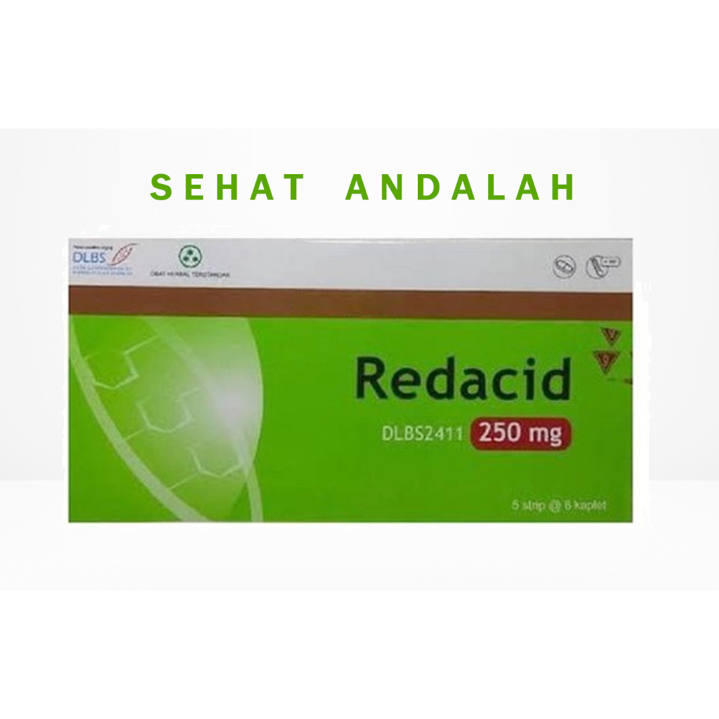 REDACID (1 BOX /30 TABLET) - OBAT GANGGUAN LAMBUNG