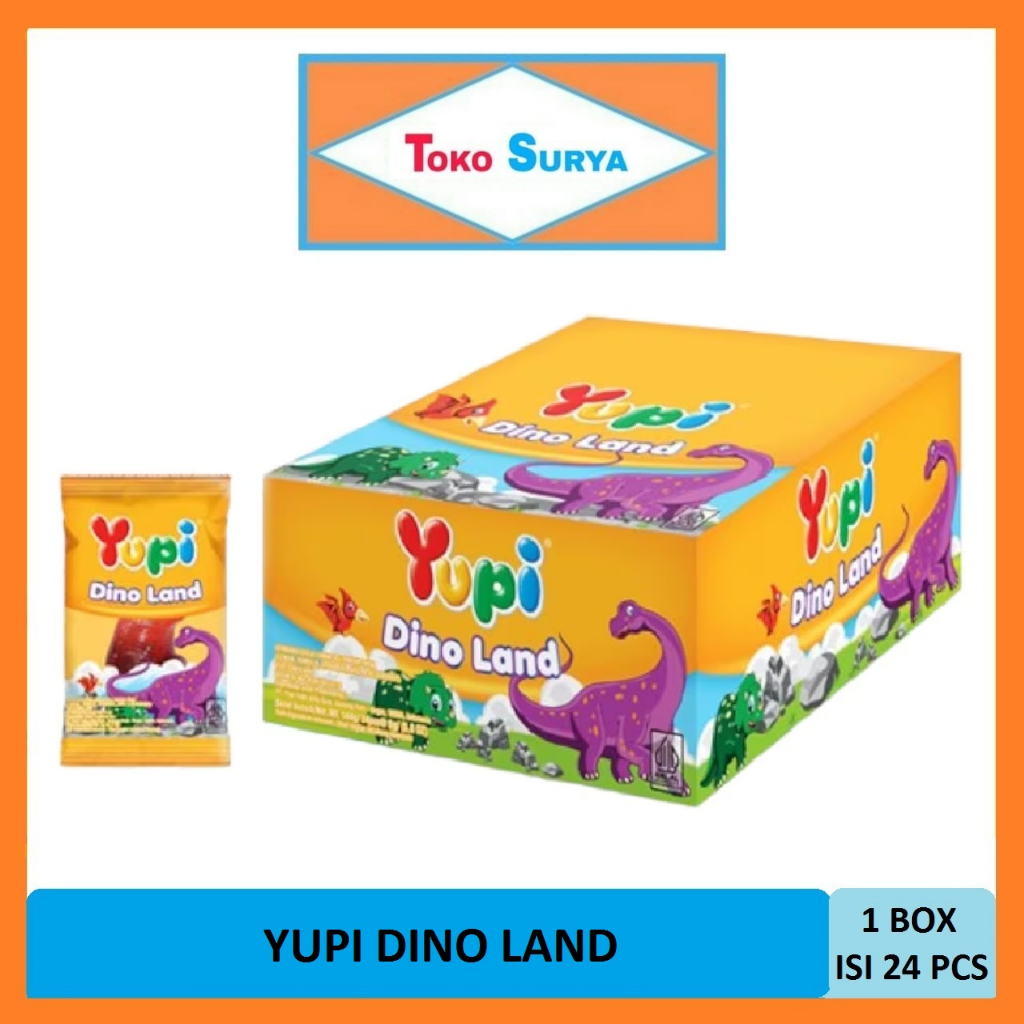 

Yupi Gummy Candies Dino Land 24 x 6Gr