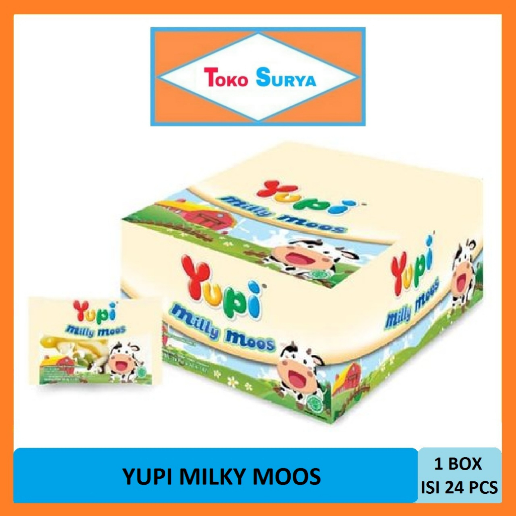 

Yupi Gummy Candies Milky Moos 24 x 6Gr