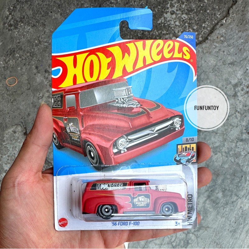 Hotwheels Hot Wheels 56 Ford F-100 mooneyes edition