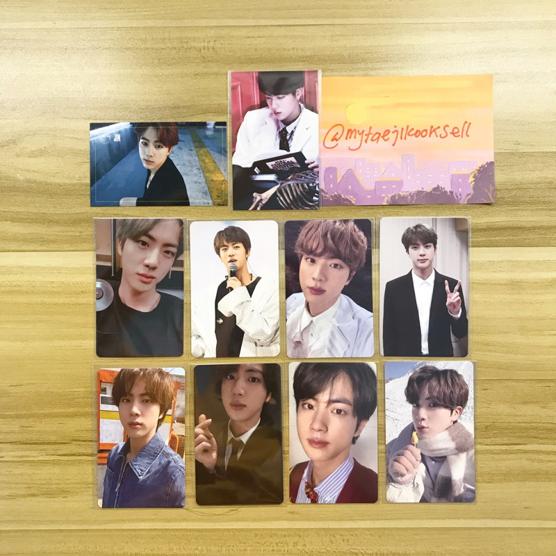 BTS PHOTOCARD SEOKJIN JIN PC DARK & WILD DNW DOPE YOUNG FOREVER LOVE YOURSELF NEW YORK DVD LY NY THE