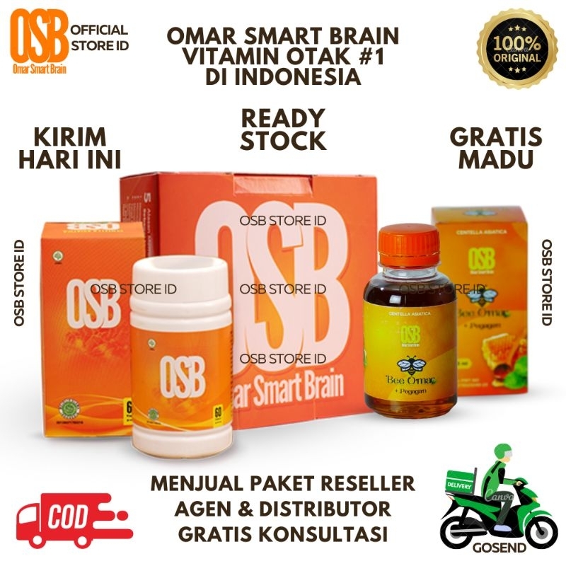 

OSB KAPSUL Vitamin Otak Solusi Sehat dan Cerdas