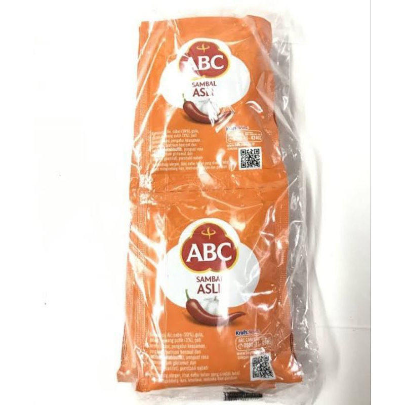 

saos sambal abc sachet 1000 rencengan