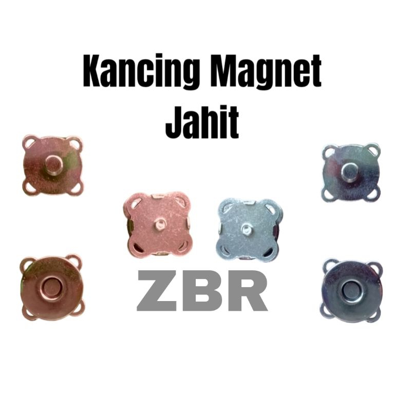 Kancing Magnet Jahit
