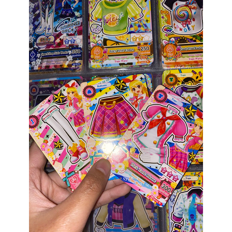 Pink Torte aikatsu card set
