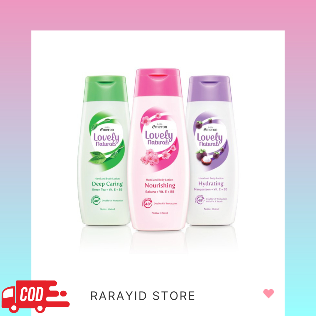Emeron Lovely Natural 200ml / Body Lotion / Emeron Lovely