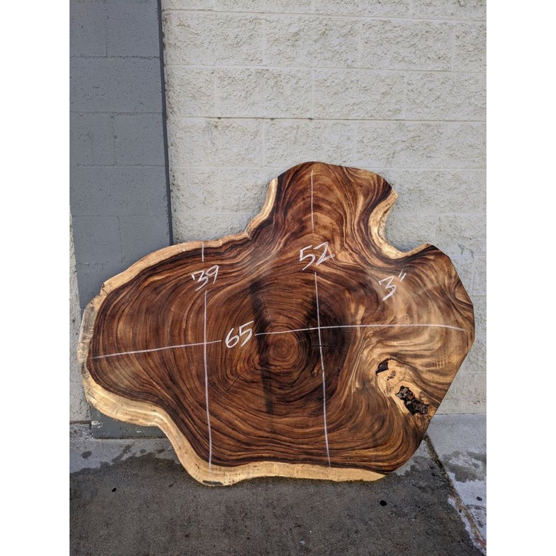 TERMURAH TOP TABLE KAYU TREMBESI KAYU SUAR MENTAHAN