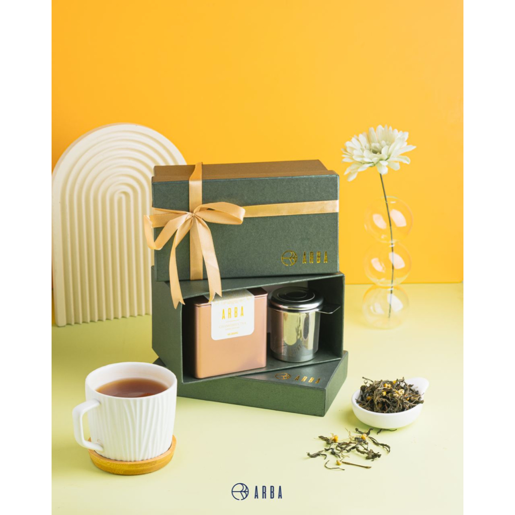 

Arba Tea Hampers - Tea & Strainer