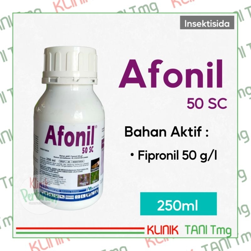 AFONIL 50SC - 250ml | INSEKTISIDA BERBAHAN AKTIF FIPRONIL 50 g/l | OBAT PEMBASMI ORONG ORONG | OBAT 