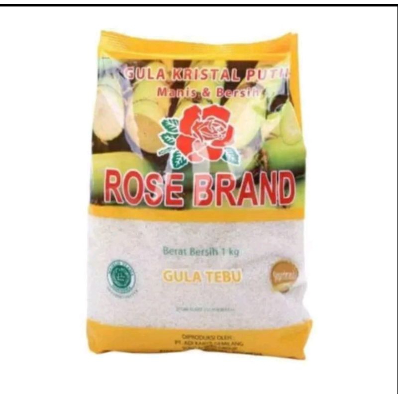 

GULA PASIR ROSE BRAND 1KG + 2 PC ROYCO