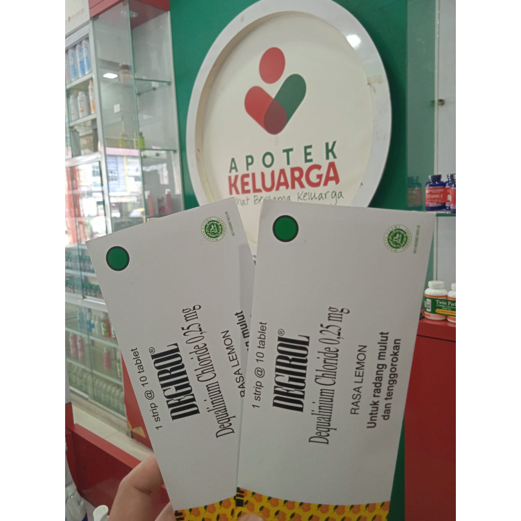 Degirol Hisap 0.25 mg 10 tablet