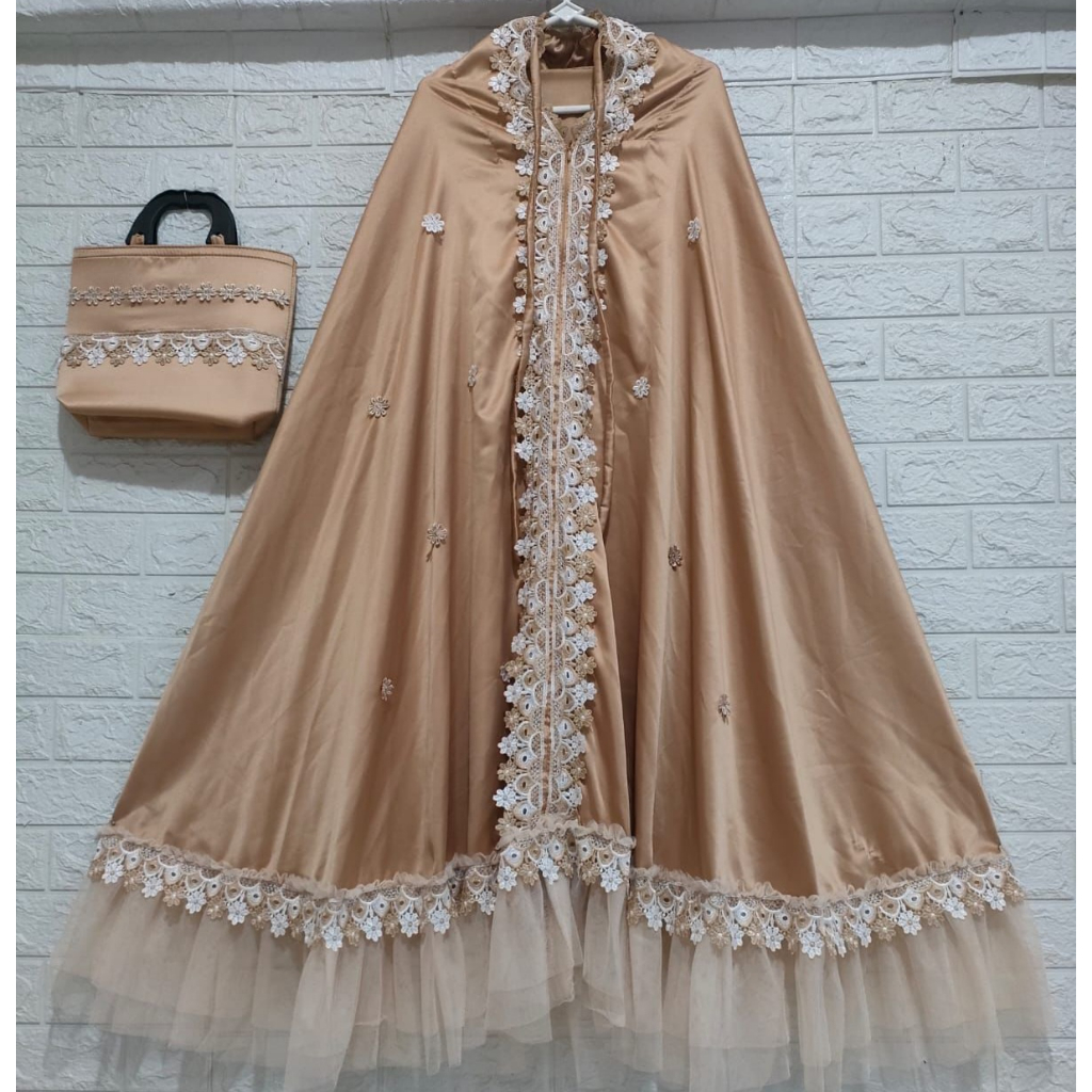 Mukena Renda Mewah Jumbo