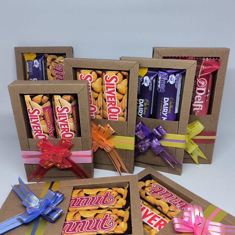 Hampers Coklat mini Silverqueen | Kado ulangTahun Coklat | Kado Valentine Coklat Silverqueen
