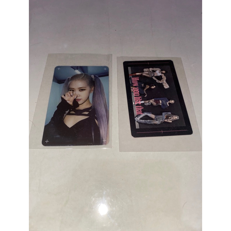 photocard blackpink hylt bundling