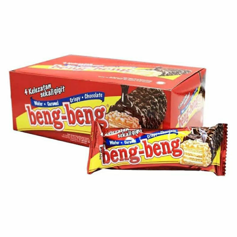 

Beng2 wafer coklat 20 gr 1 Box isi 17