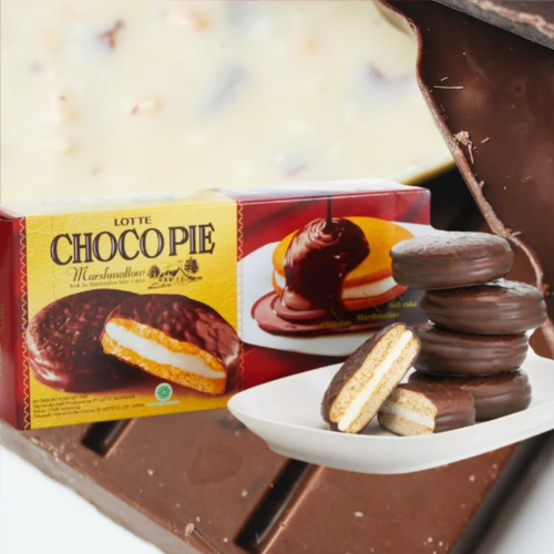 

Lotte Chocopie Marshmallow BOX - Netto 28gr x 12 pcs