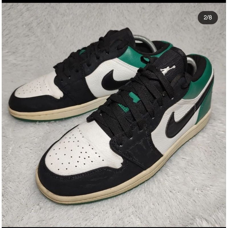 Nike Air Jordan low 1 pine green