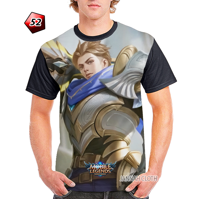 Kaos Mobile Legends Alucard Lightborn Striker Kode ML52 Printing