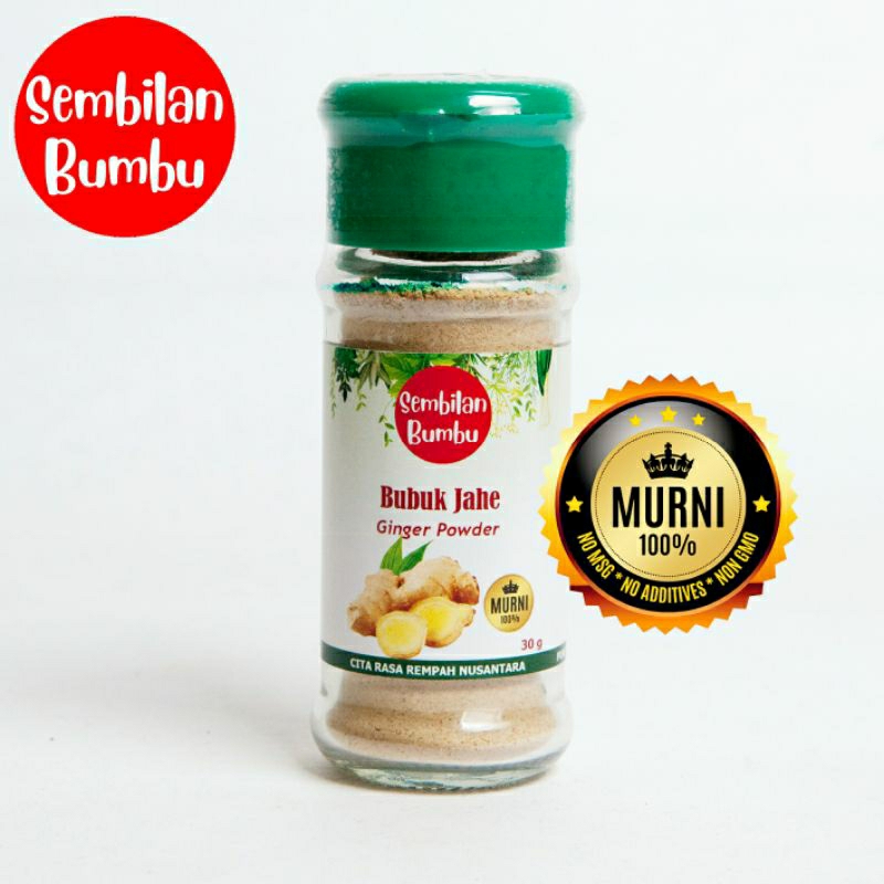 

Jahe Bubuk / Ginger Powder Jar Sembilan Bumbu