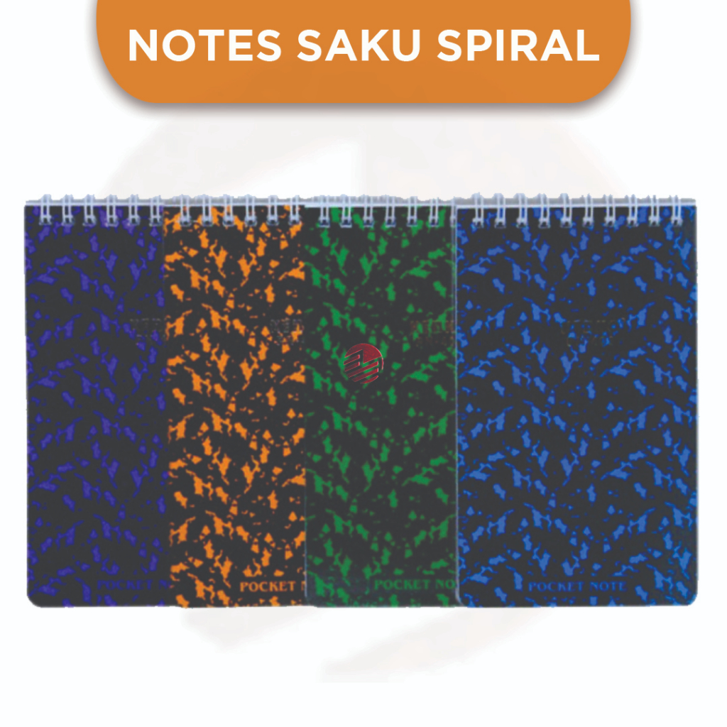 

Buku Notes Saku Spiral A404 - STANDARD