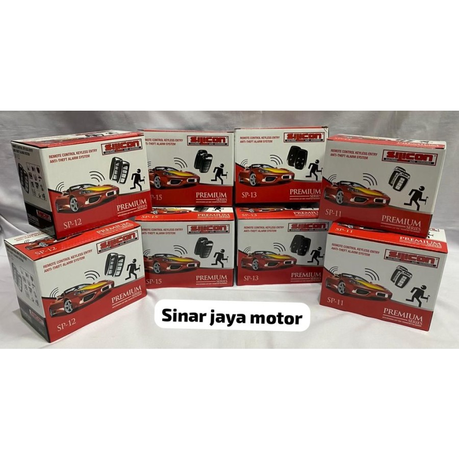 ALARM REMOTE MOBIL SILICON PREMIUM SERIES SP-13 ORIGINAL