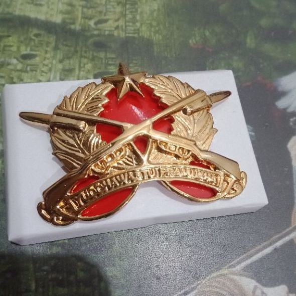 emblem baret infanteri pdh tni ad