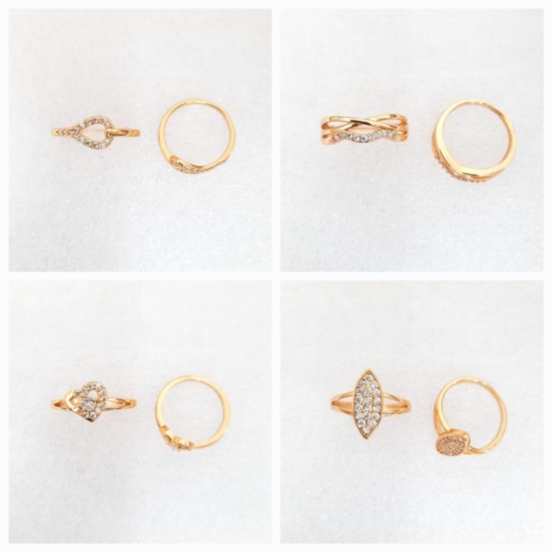 cincin emas wanita dewasa xuping XY19