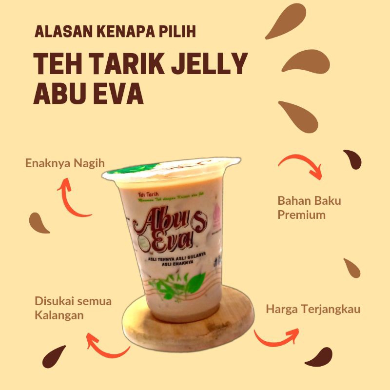 

Teh Tarik Jelly Abu Eva Best Seller