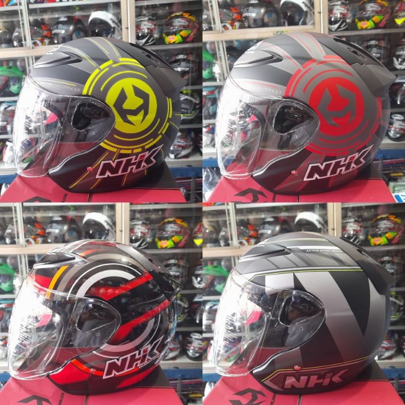 helm nhk r6 motif bizare xion wave