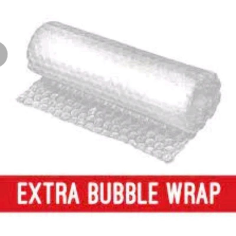 

Extra Bubble Warp untuk packingan aman