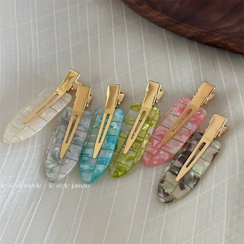MOSAIC COLOR BB PIN PONI HAIRPIN KOREA JEPIT JEPITAN RAMBUT BOBBY MINI AKSESORIS BANGS WANITA CEWEK WARNA MOTIF