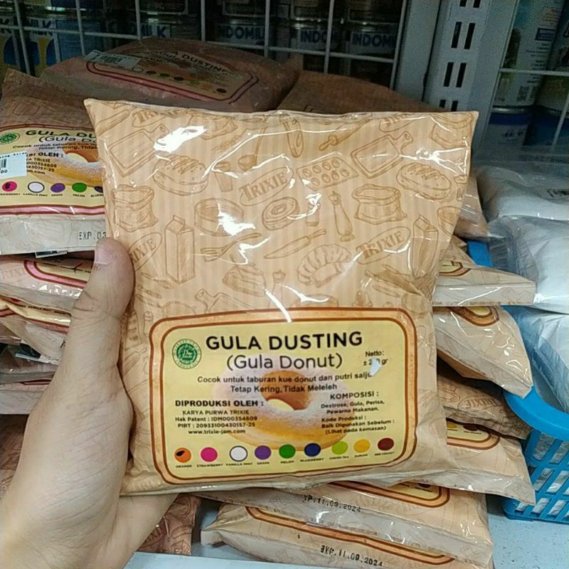 

Trixie Dusting 250g / Gula Donut Warna dan Rasa