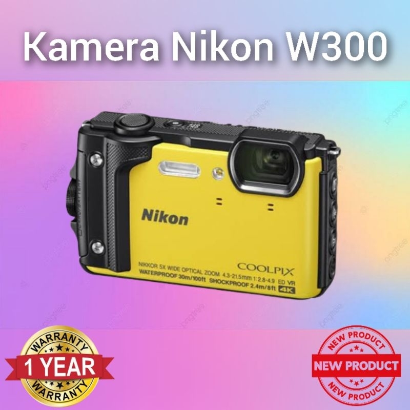 kamera nikon w300