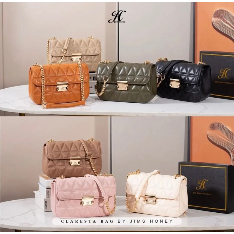 JIMS HONEY CLARESTA BAG TAS SLEMPANG WANITA