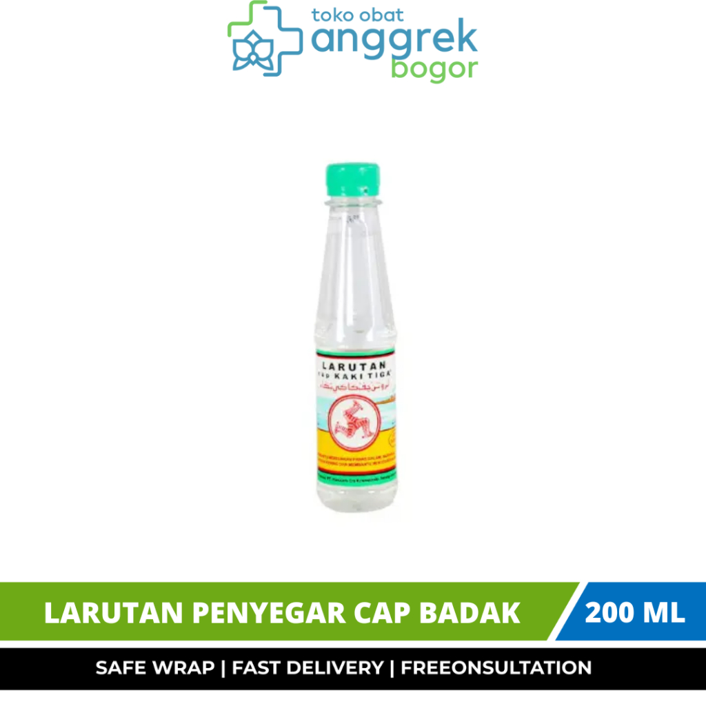 

LARUTAN PENYEGAR CAP BADAK/LARUTAN CAP KAKI TIGA/LARUTAN PENYEGAR