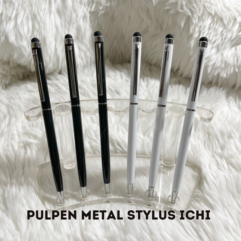 

Bp ichi / ici stylus / Pen metal / Pen besi / Pulpen stainless / Pen paku stylus / Ballpoint metal stylus / Pulpen Ichi / Pen Souvenir Promosi bisa dicustom Logo perusahaan