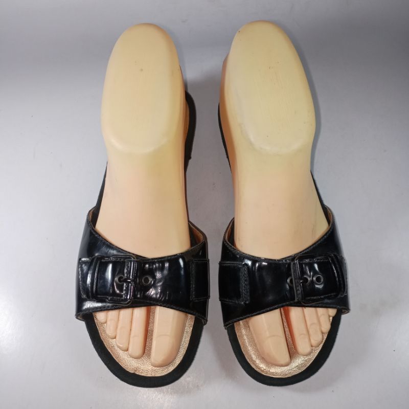 Clarks original leather sandal 35 size women shoes