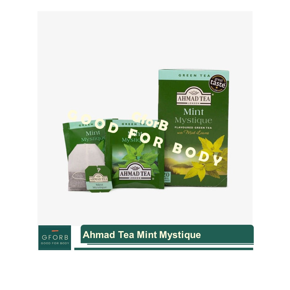 

SACHET Mint Mystique Green Tea Ahmad Tea London Teh Hijau Diet Sehat