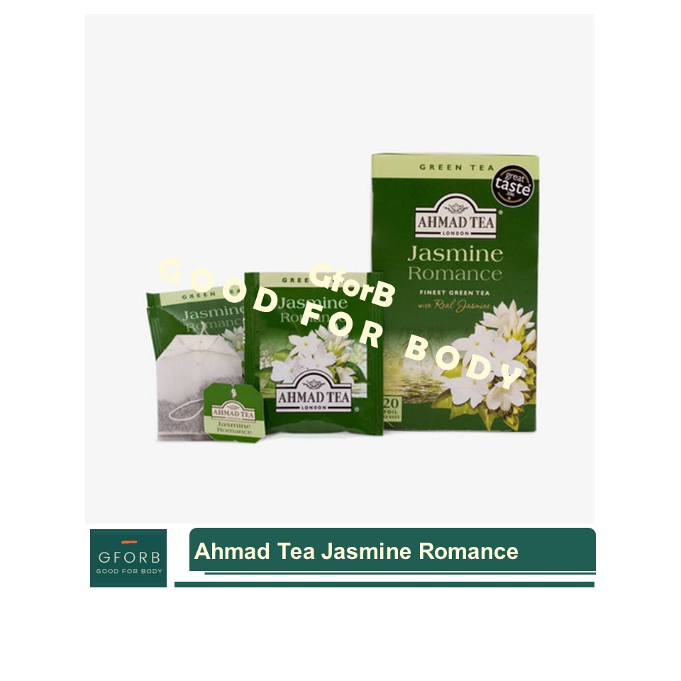 

SACHET Jasmine Romance Green Tea Ahmad Tea London Teh Hijau Diet Sehat