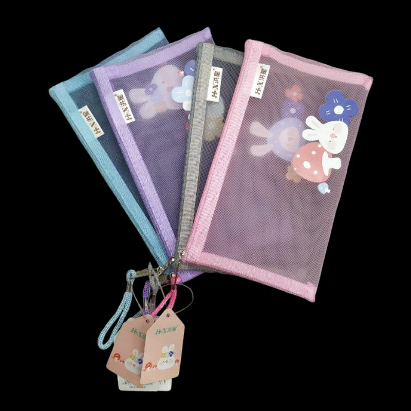 

File Pocket transparan 20x12cm - MQ740 - Tempat alat tulis