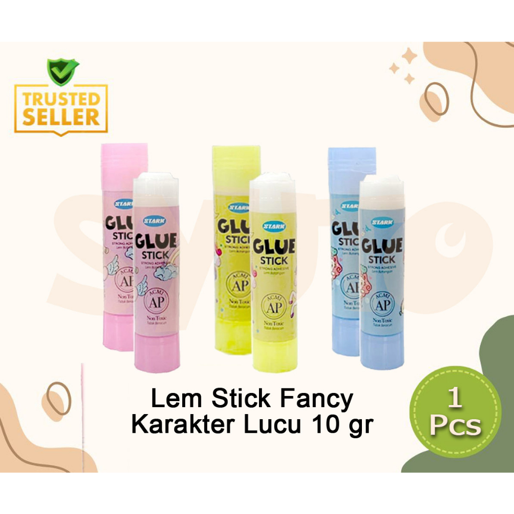 

Glue Stick Lem Stik Animasi Fancy Kecil 10Gram MURAH Satuan