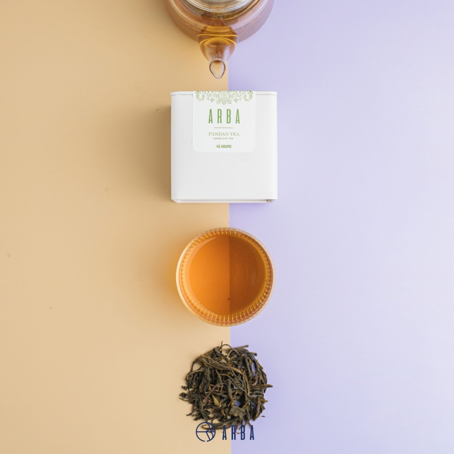 

Arba Tea Loose Leaf - Pandan Tea (Teh Pandan)