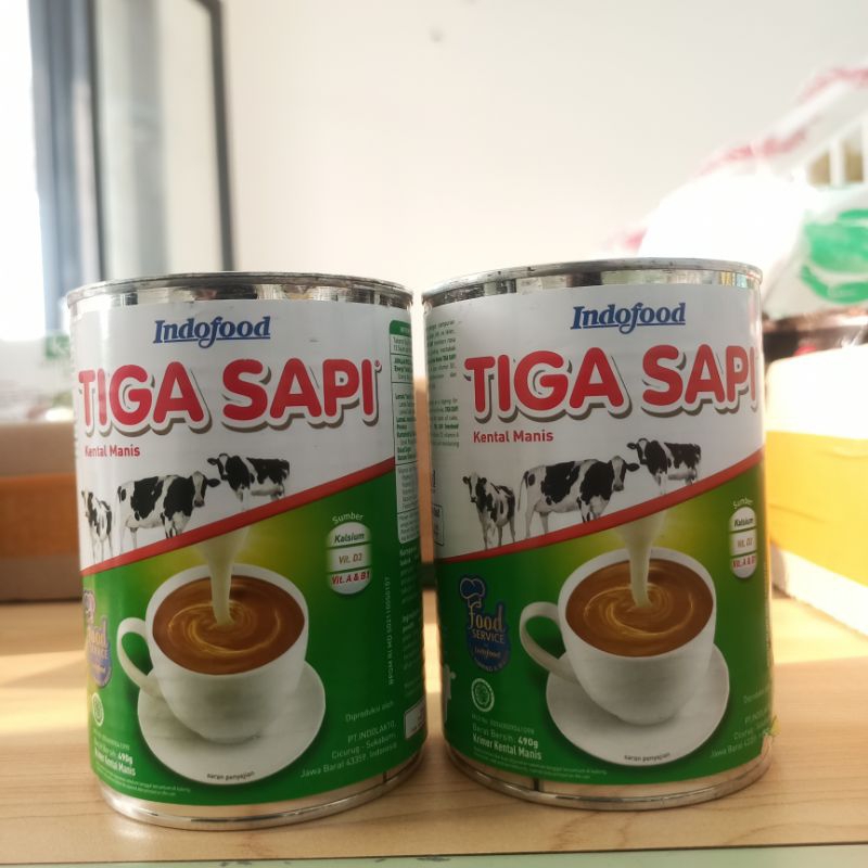 

SUSU KENTAL MANIS TIGA SAPI 490 GR