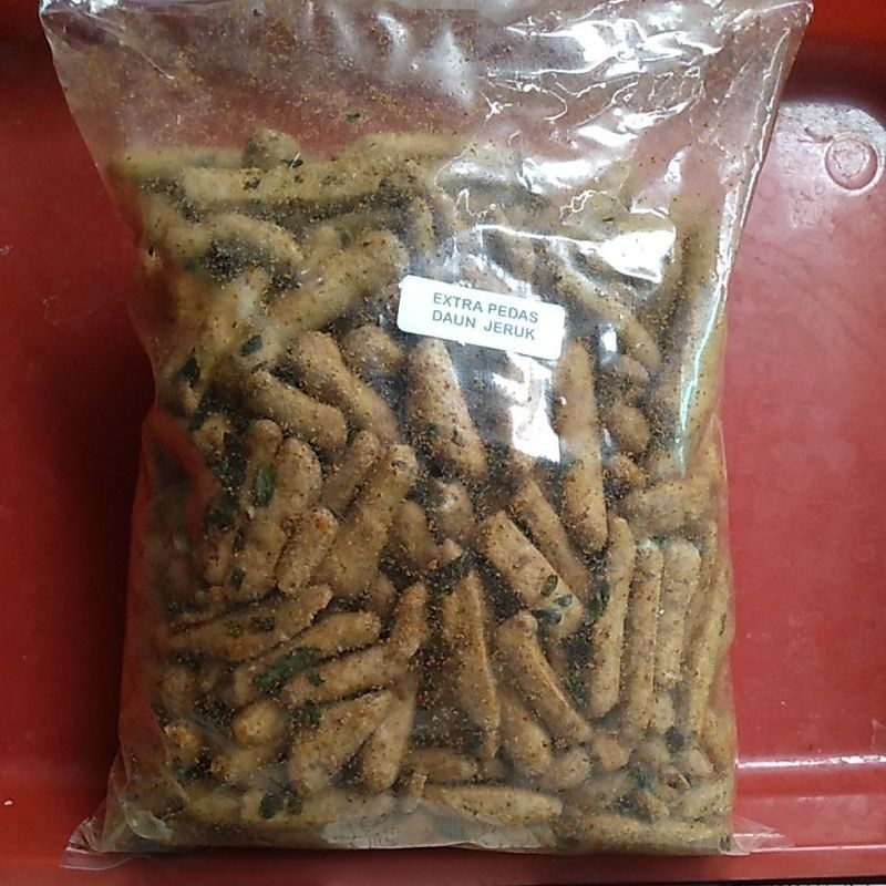 

BASRENG EXTRA PEDAS DAUN JERUK 500 GRAM