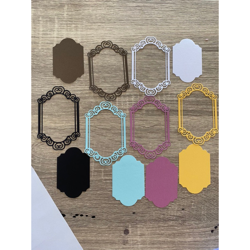 

1 set isi 6pcs diescut frame unik pentagon /die cut warna murah /dies cutting /dies cut jurnaling /cut dies untuk jurnaling /scrabbook murah