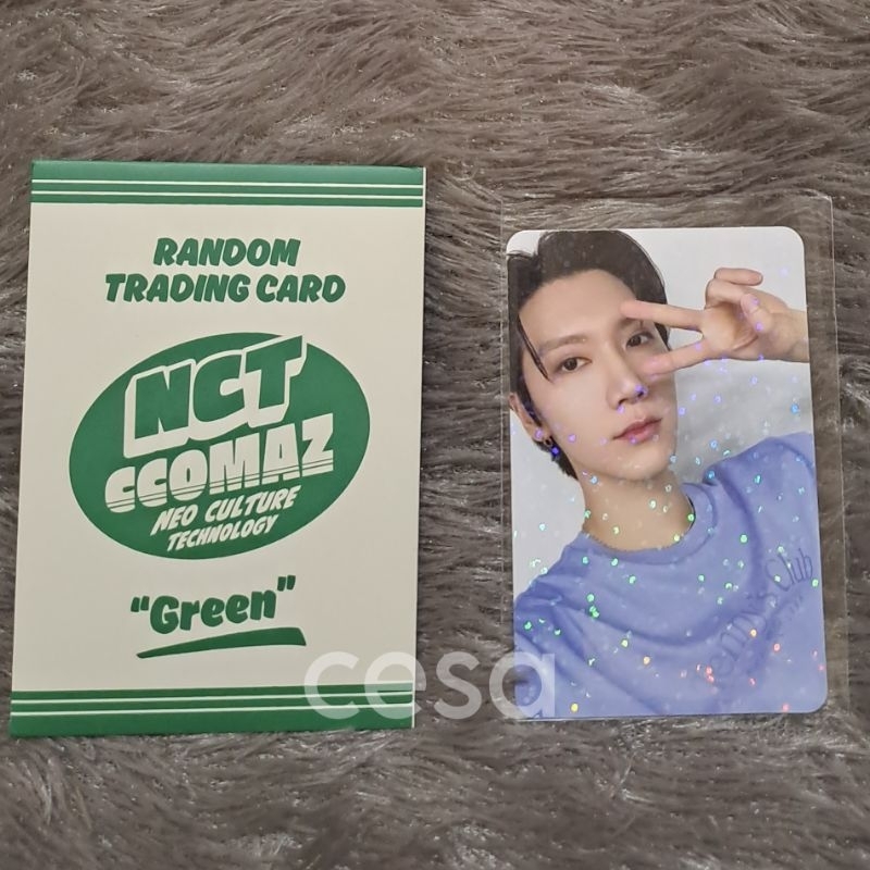 Special Trading Card PC TEN NCT Ccomaz R2 Green Ver