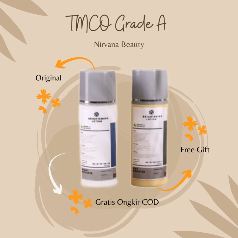 Paket Injeksi Booster Boster Pagi dan Malam GRADE A BY TMCO | Pencerah Kulit | Pemutih Kulit