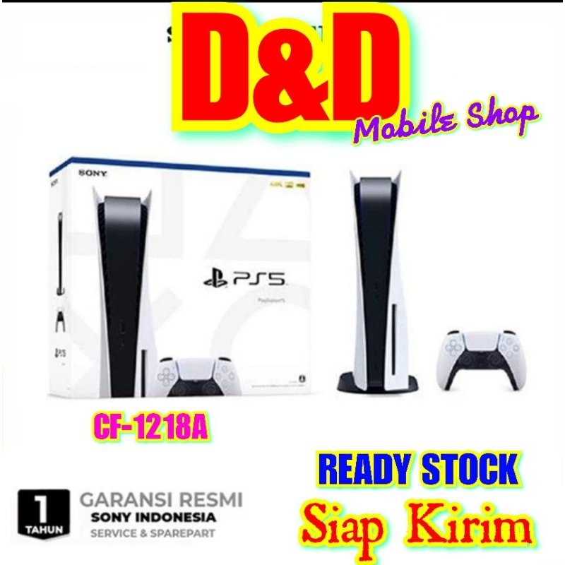 SONY PLAYSTATION 5 PS5 CONSOLE DISC VERSION GARANSI RESMI SONY INDONESIA