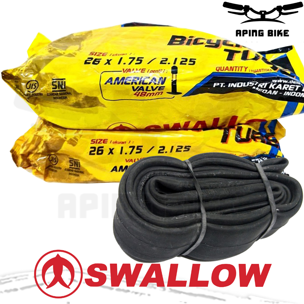 Ban Dalam Swallow 26 x 175 / 2125 AV 48mm Pentil Panjang